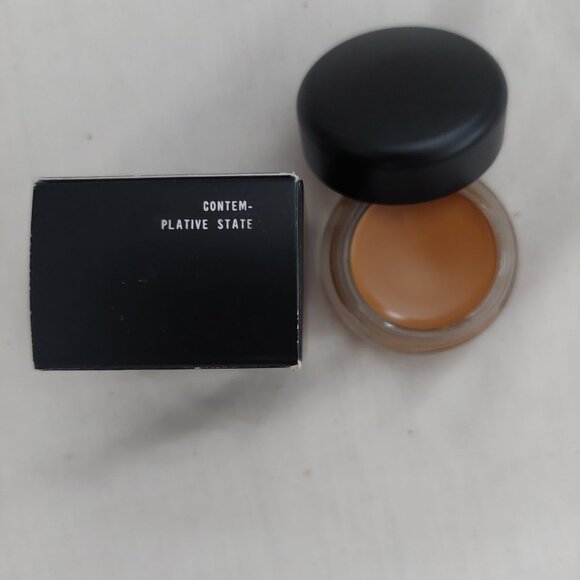 MAC Pro Longwear Paint Pot CONTEM PLATIVE STATE Shimmer Cream Eyeshadow Brown - Picture 2 of 2